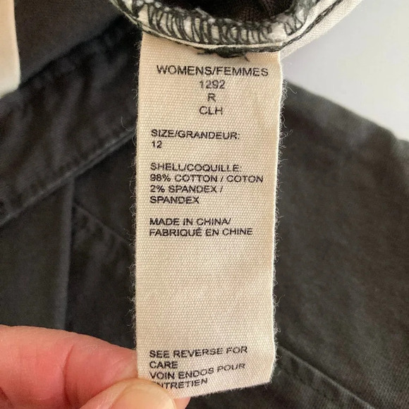 Woolrich Brown Vista Straight-leg‎ Pants, Size 12, Rugged Outdoor Hike - Picture 12 of 14